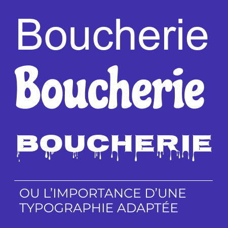 exemple visuel de choix typographique pour une identité visuelle et graphique cohérente